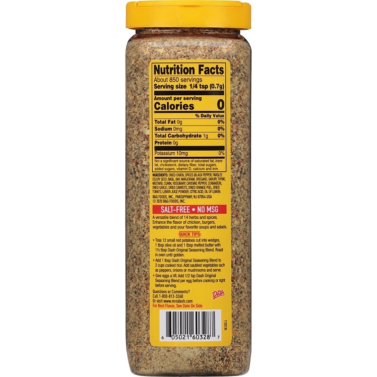MRS. DASH SEASONING BLEND ORIGINAL