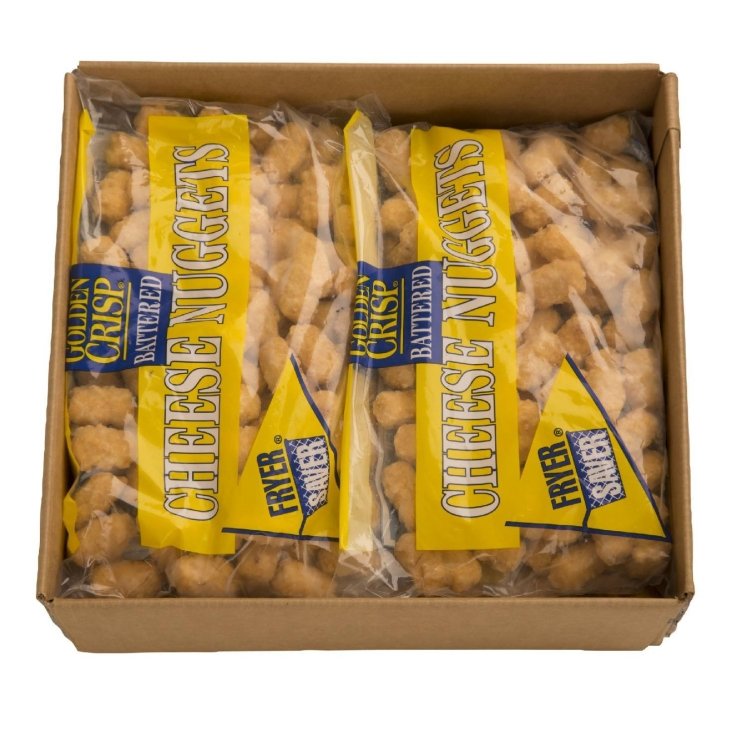 GOLDEN CRISP BATTERED CHEESE NUGGETS FZN