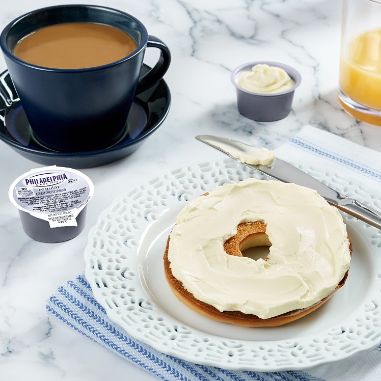 PHILADELPHIA CREAM PLAIN SPREAD SINGLE SERVE CUPS