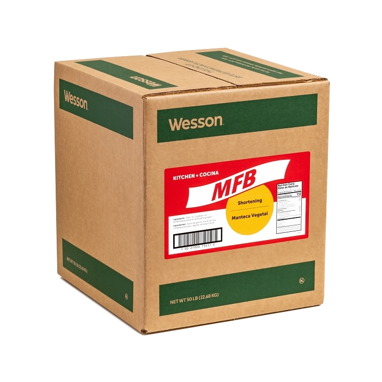 WESSON SHORTENING VEGETABLE FRYING & BAKING