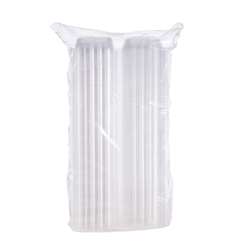 DART 6 X 6 OPS CLEAR PLASTIC HINGED CONTAINER