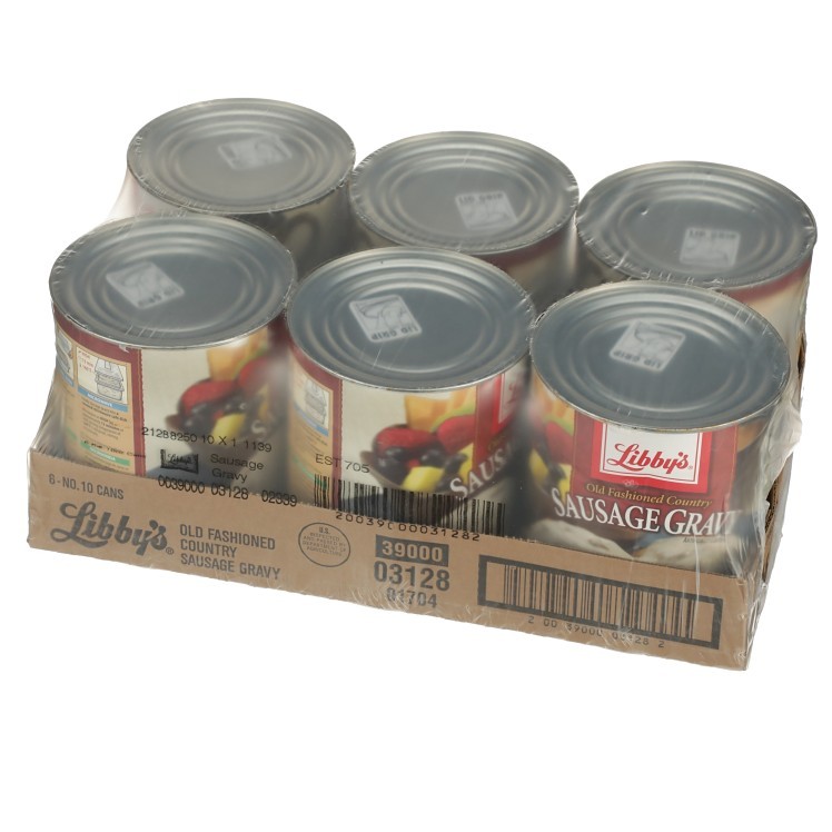LIBBY'S MEAT & ENTREES GRAVY SAUSAGE SHELF STABLE CAN
