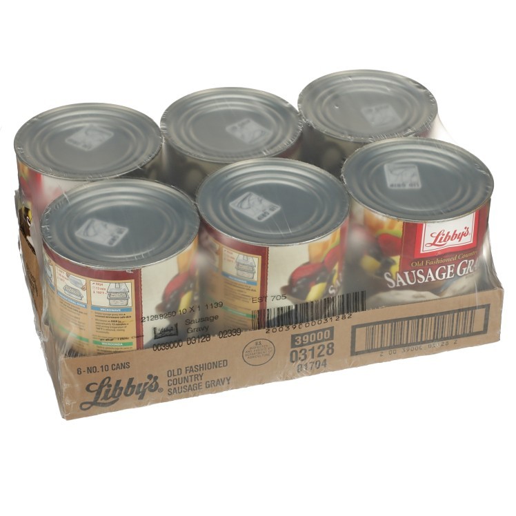 LIBBY'S MEAT & ENTREES GRAVY SAUSAGE SHELF STABLE CAN