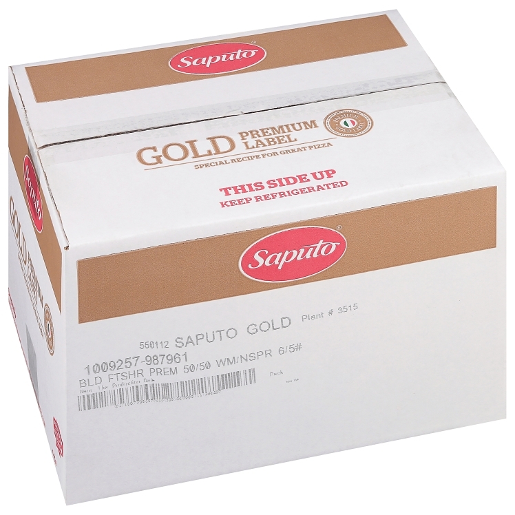 SAPUTO GOLD 50/50 MOZZARELLA/PROVOLONE CHEESE BLEND SHREDDED