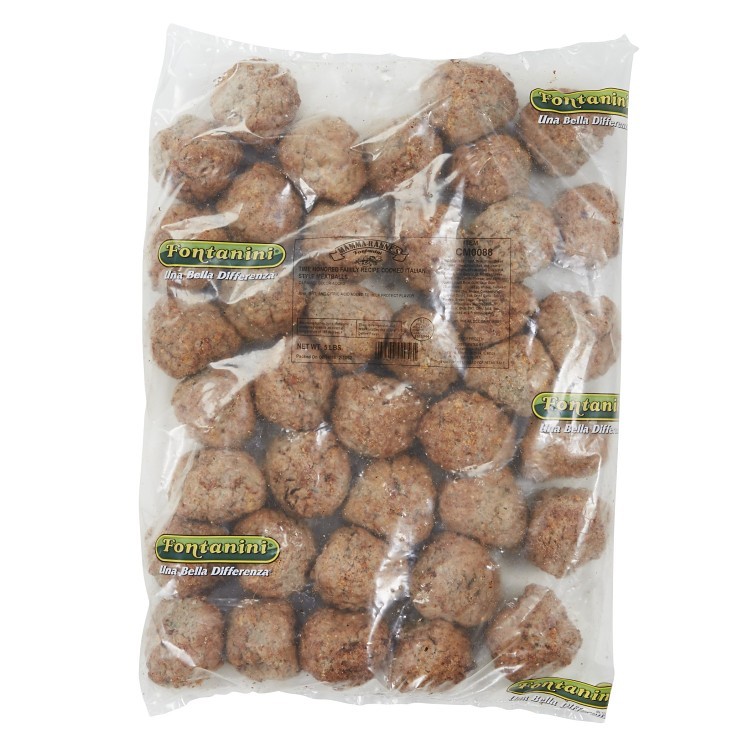 FONTANINI MEATBALLS PORK BEEF ITALIAN COOKED 2 OZ