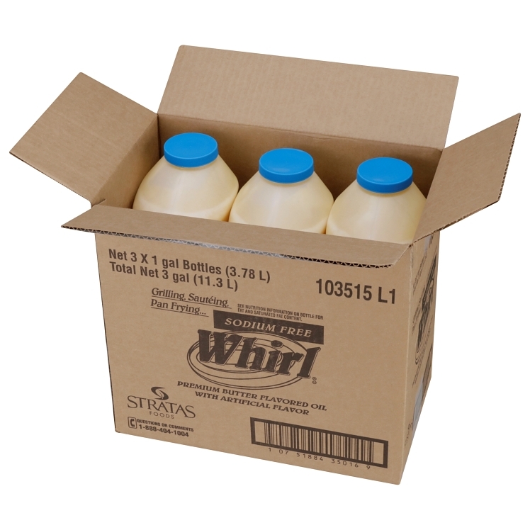 WHIRL OIL BUTTER ALTERNATIVE VEGETABLE SOY FREE LIQUID - US Foods CHEF ...