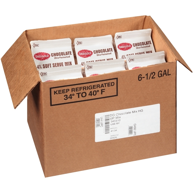 DARIGOLD CHOCOLATE SOFT SERVE MIX 4%