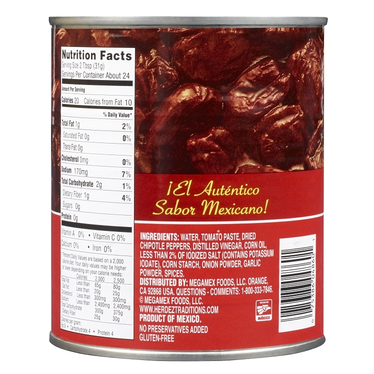 EMBASA PEPPER CHIPOTLE WHOLE IN ADOBO