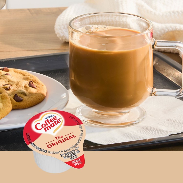 COFFE-MATE ORIGINAL LIQUID NON-DAIRY COFFEE CREAMER SINGLE SERVE CUPS