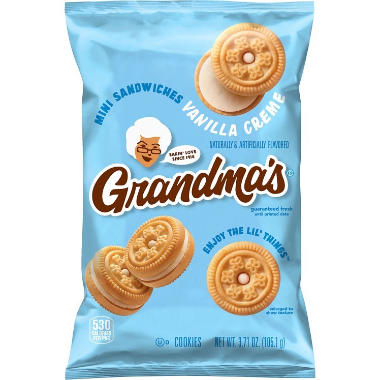 GRANDMAS FRITO LAY VANILLA MINI COOKIES 3.71 OZ