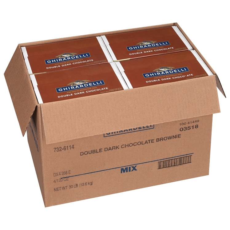 GHIRARDELLI TRIPLE CHOCOLATE BROWNIE MIX