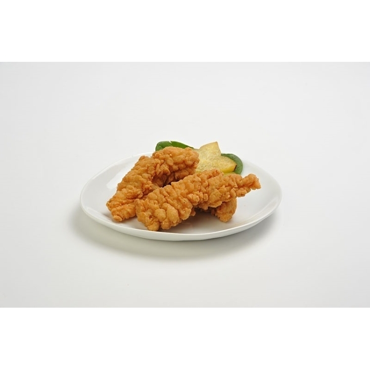 KOCH HALAL UNCOOKED CHICKEN BREADED TENDER FRITTER 50-70 CT