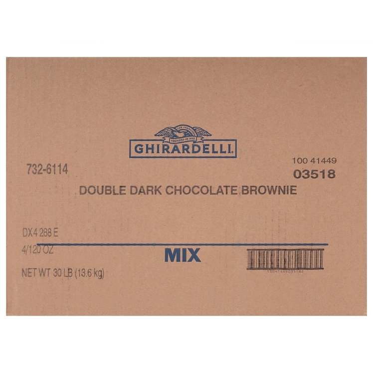 GHIRARDELLI BROWNIE MIX DARK CHOCOLATE
