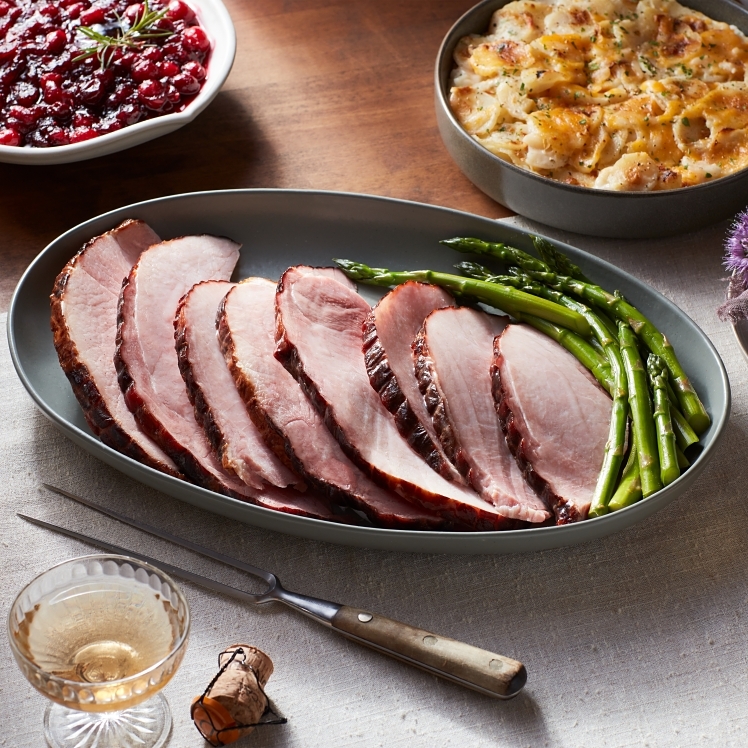 HAM BLACK FOREST BONELESS D-SHAPED NATURAL-JUICE SMOKED COO - US