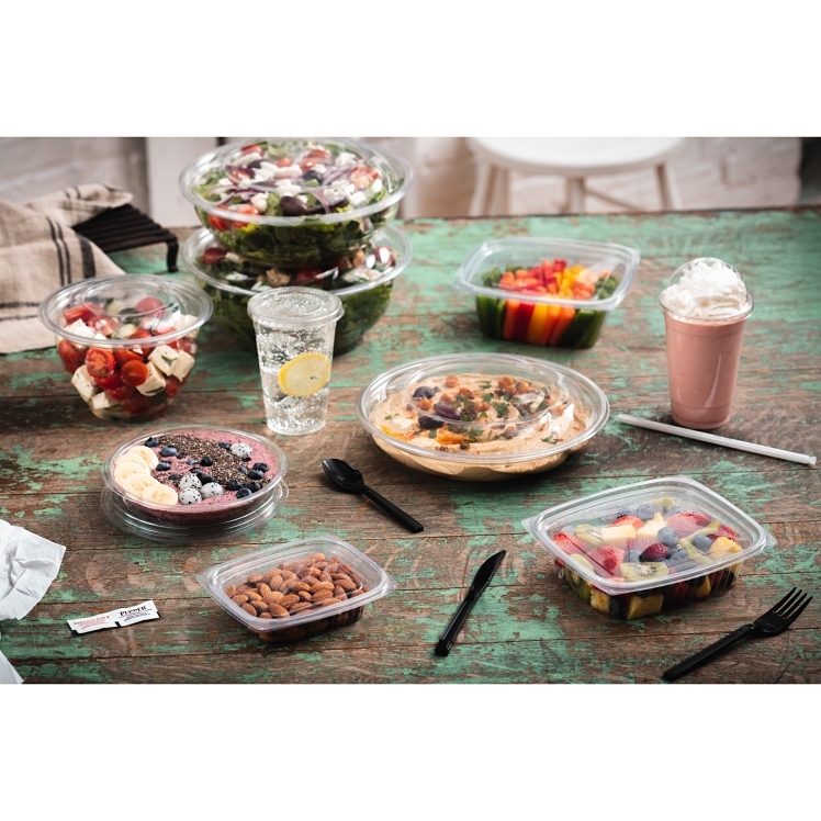 PACTIV FLAT STRAW SLOTTED LID FOR 20 OUNCE CUPS