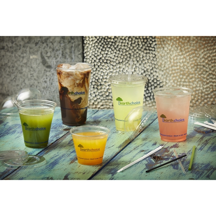 PACTIV FLAT STRAW SLOTTED LID FOR 20 OUNCE CUPS