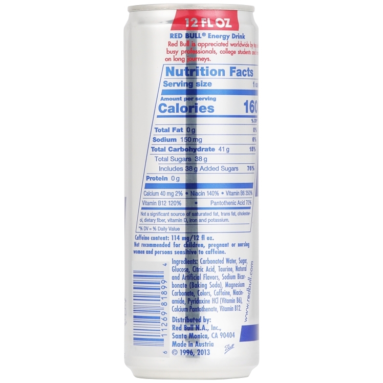 RED BULL ENERGY 12 OZ