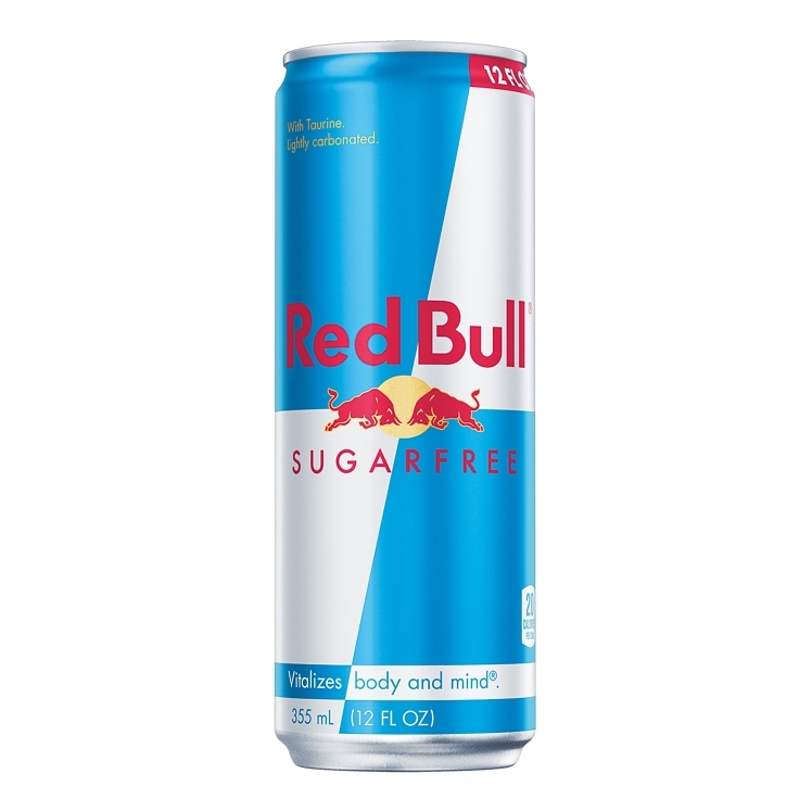 RED BULL ENERGY SUGAR FREE 12 OZ