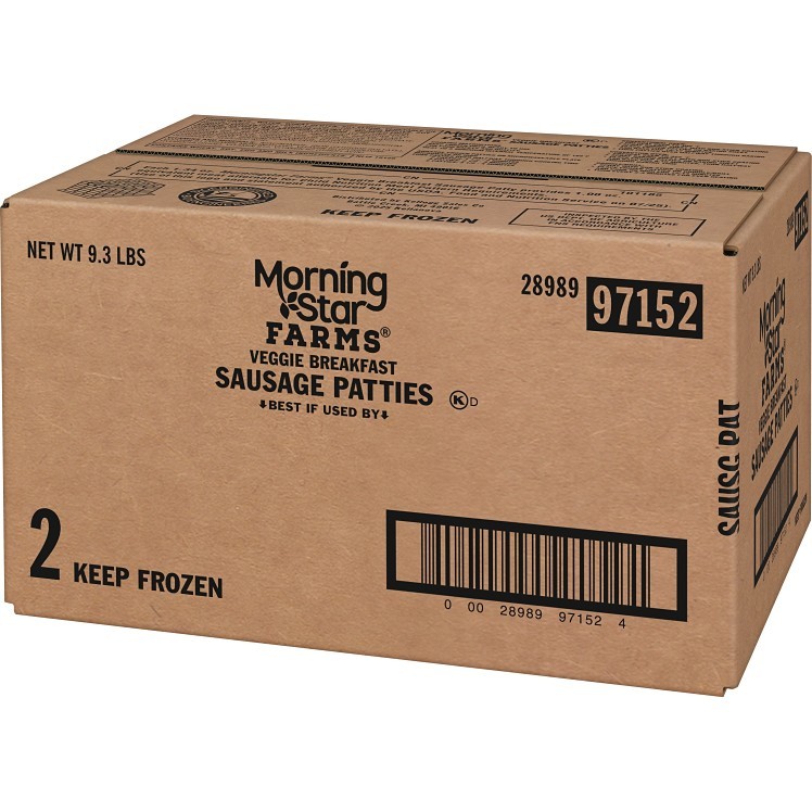 MORNINGSTAR FARMS MORNING STAR FARMS VEGGIE SAUSAGE PATTIES