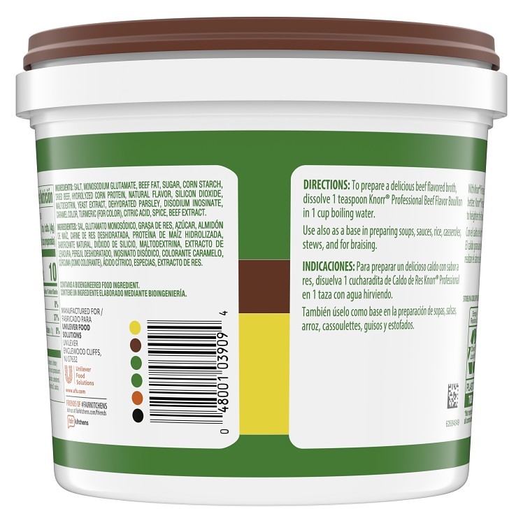 KNORR BOUILLON CALDO DE RES BEEF