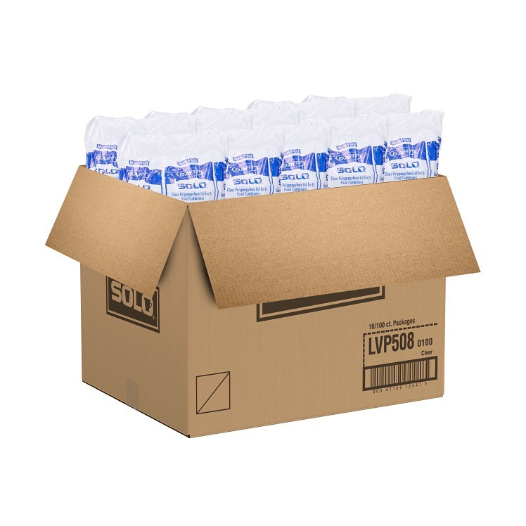 SOLO CLEAR POLYPROPYLENE 8 OZ FOOD CONTAINER LID