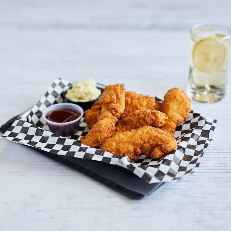 TYSON RED LABEL BREADED CRISPY COOKED CHICKEN TENDERLOIN