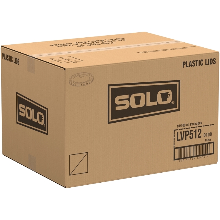 SOLO CLEAR POLYPROPYLENE 12 OZ FOOD CONTAINER LID
