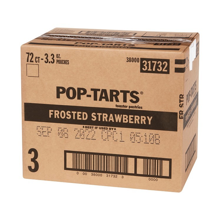 KELLOGGS KELLANOVA POP TART STRAWBERRY