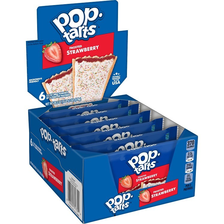 KELLOGGS KELLANOVA POP TART STRAWBERRY