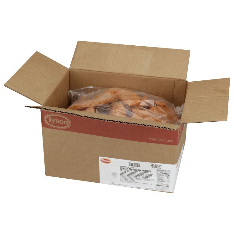 TYSON HOT & SPICY UNCOOKED CHICKEN TENDER FRITTER