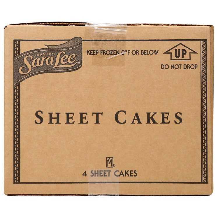 SARA LEE FROZEN UNSLICED ICED BANANA CAKE