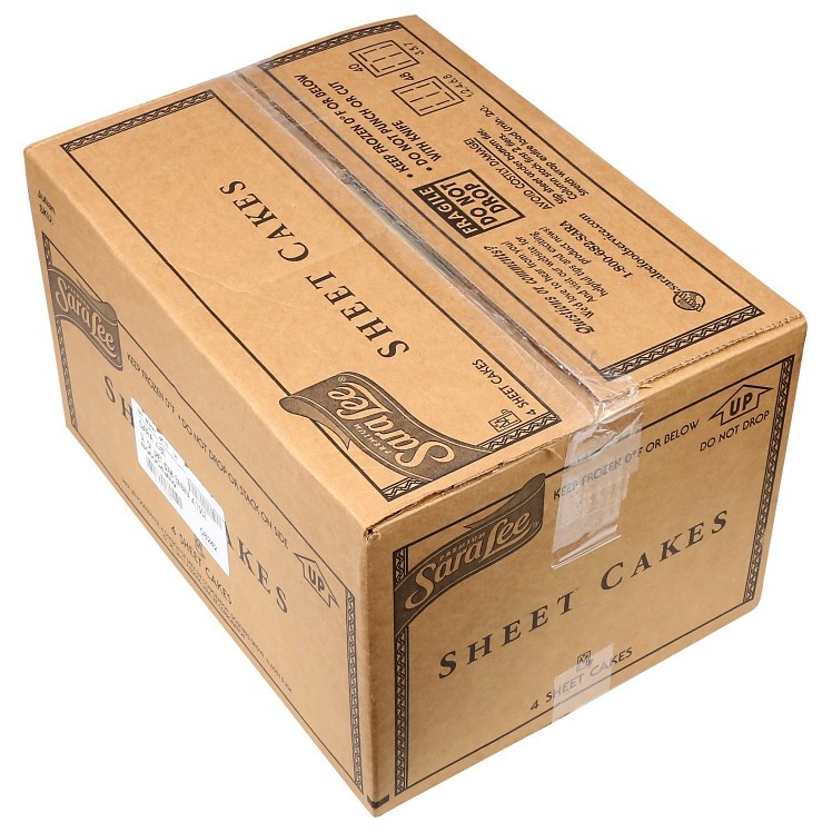 SARA LEE FROZEN UNSLICED ICED BANANA CAKE