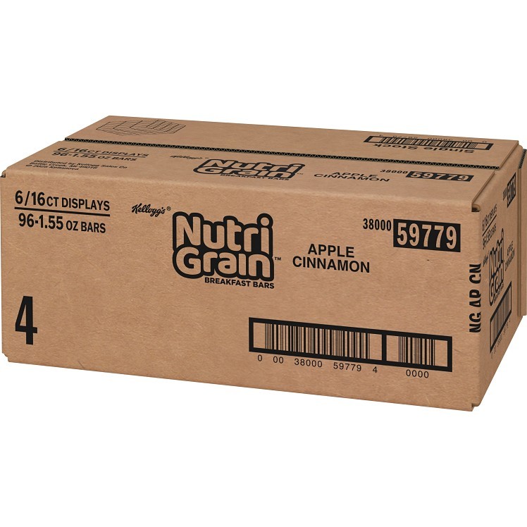 KELLOGG'S / KELLANOVA APPLE CINNAMON NUTRI GRAIN CEREAL BAR