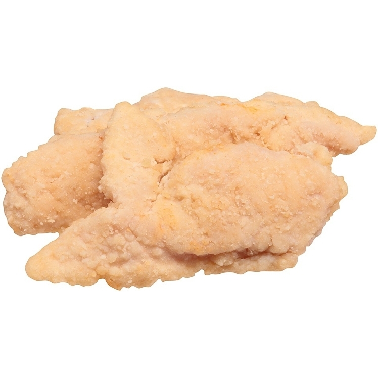 KOCH HALAL UNCOOKED CHICKEN TENDERLOIN FRITTER 70-90 CT