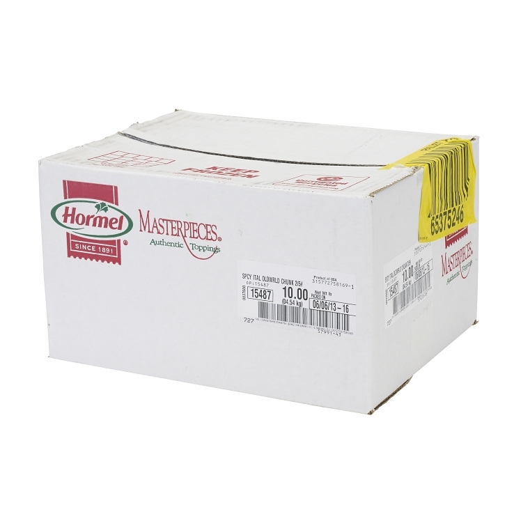 HORMEL COOKED HOT ITALIAN SAUSAGE CRUMBLES