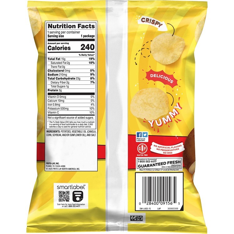 FRITO LAY ASSORTED 30 COUNT SINGLE SERVE BAGGED CHIPS