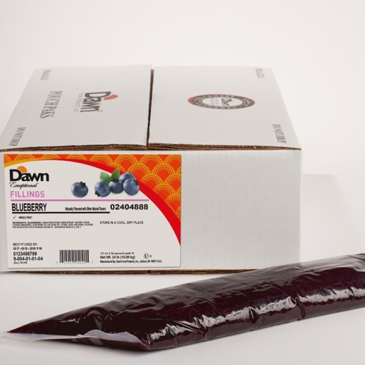 DAWN FOOD R & H BLUEBERRY TOPPING AND PIE FILLING