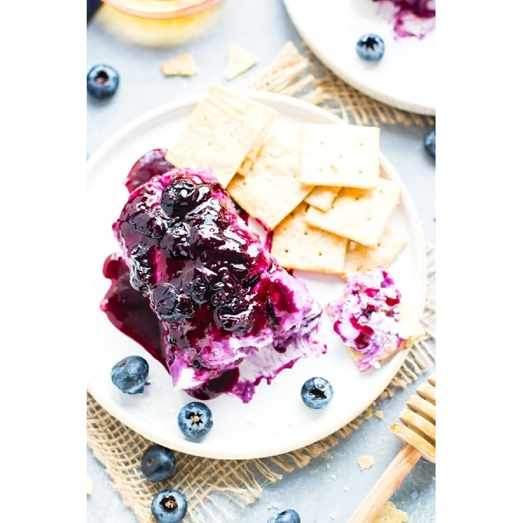 MONTCHEVRE GOAT CHEESE BLUEBERRY VANILLA LOG