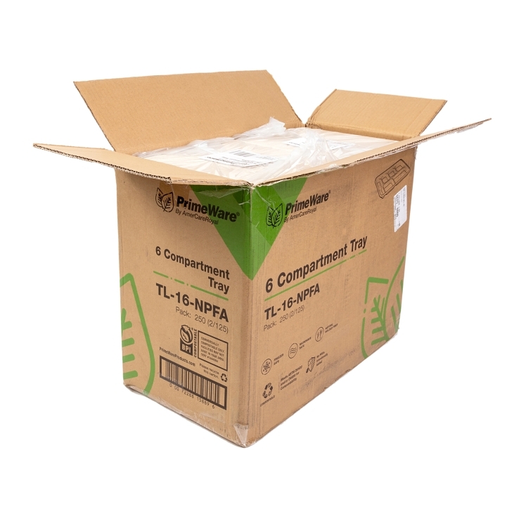 PRIMEWARE 6 COMPARTMENT TRAY