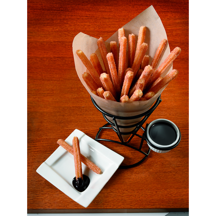 HOLA CHURRO, CHURRO FRIES WITH CINNAMON SUGAR 7LB FROZEN