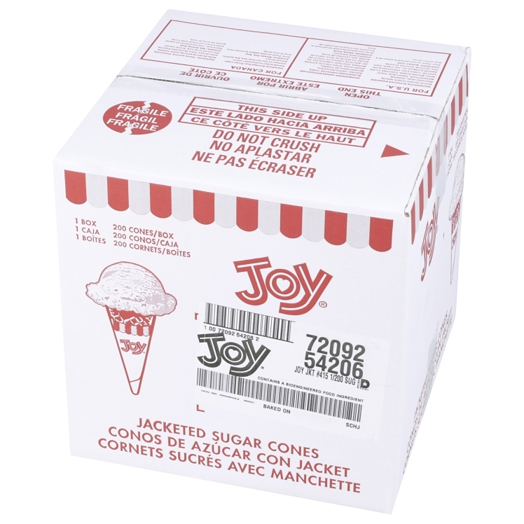 CONE, ICE CRM SUGAR JACKD BULK