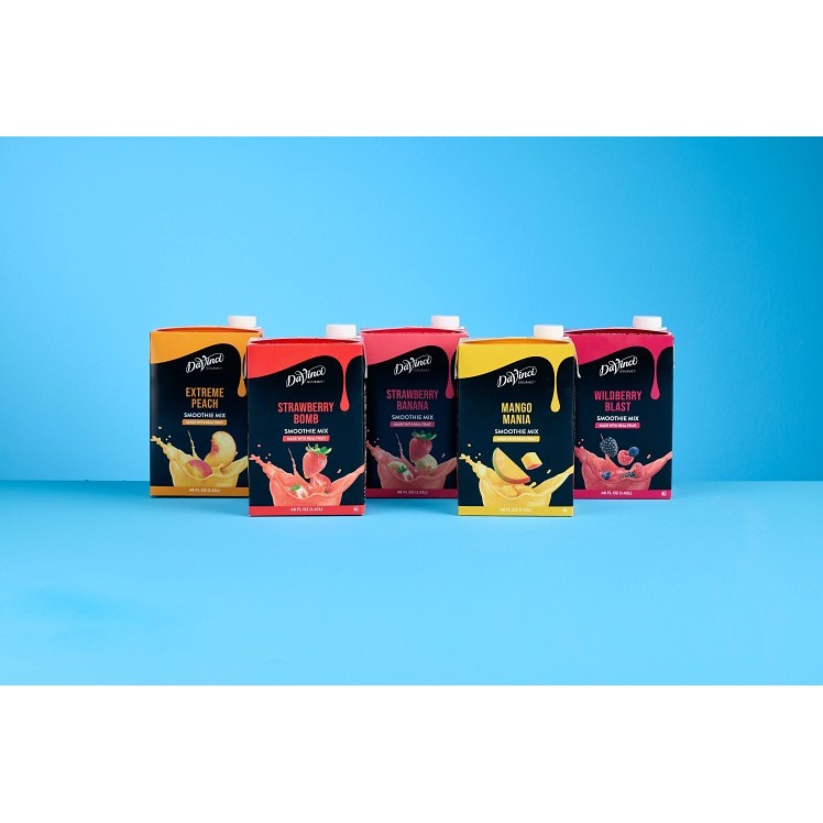 DAVINCI SMOOTHIE PEACH CARTON SHELF STABLE