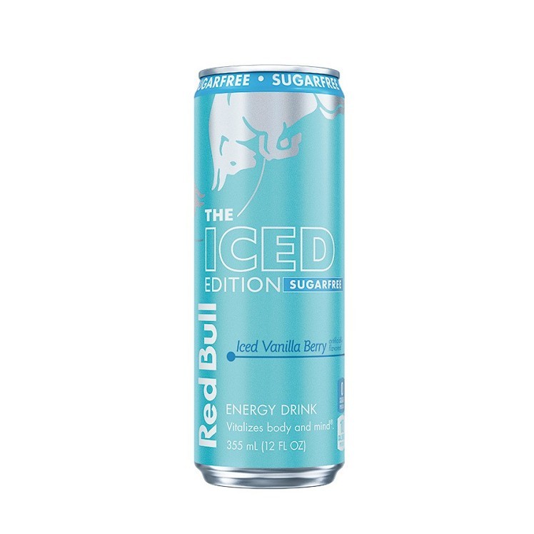 RED BULL ICED VANILLA BERRY SUGARFREE 12OZ