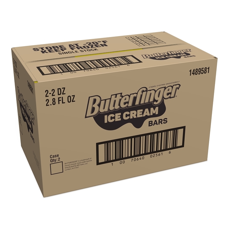 BUTTERFINGER ICE CREAM BAR