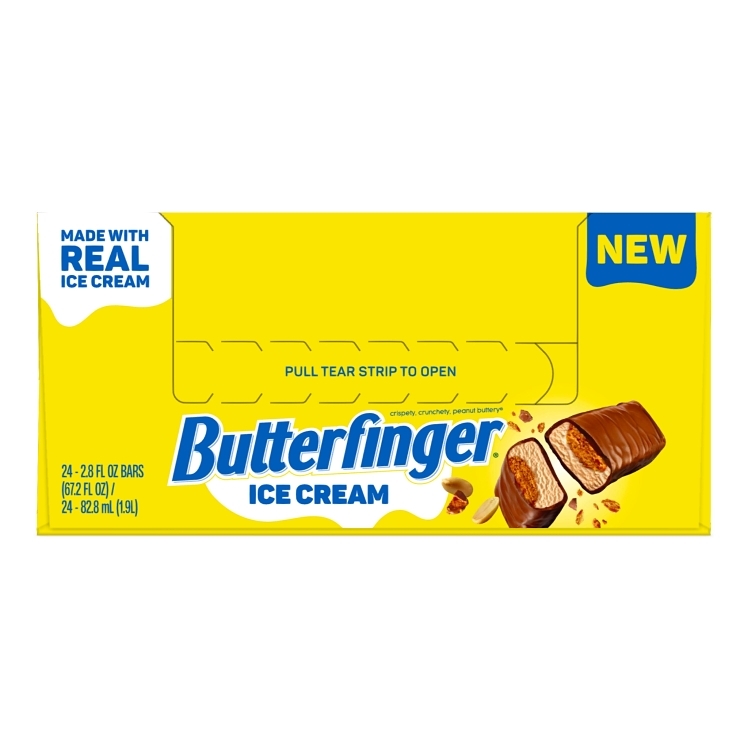 BUTTERFINGER ICE CREAM BAR