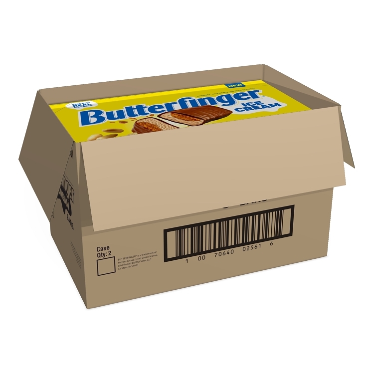 BUTTERFINGER ICE CREAM BAR