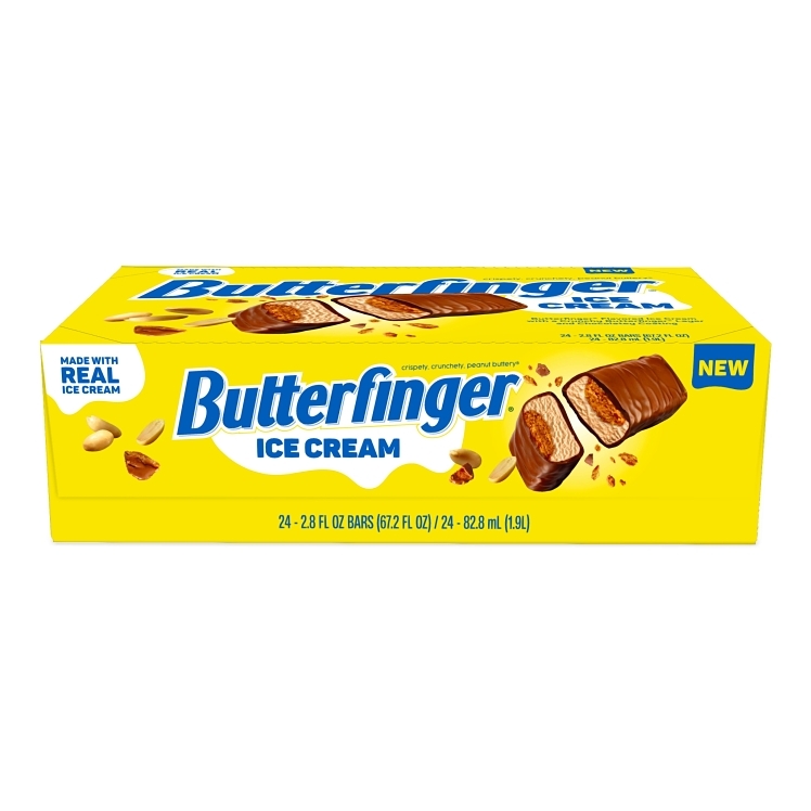 BUTTERFINGER ICE CREAM BAR