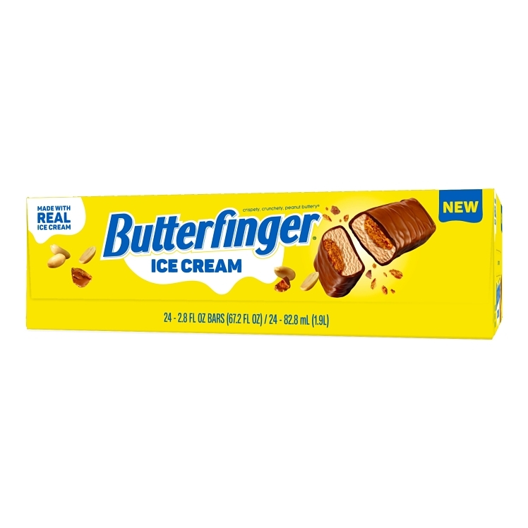 BUTTERFINGER ICE CREAM BAR