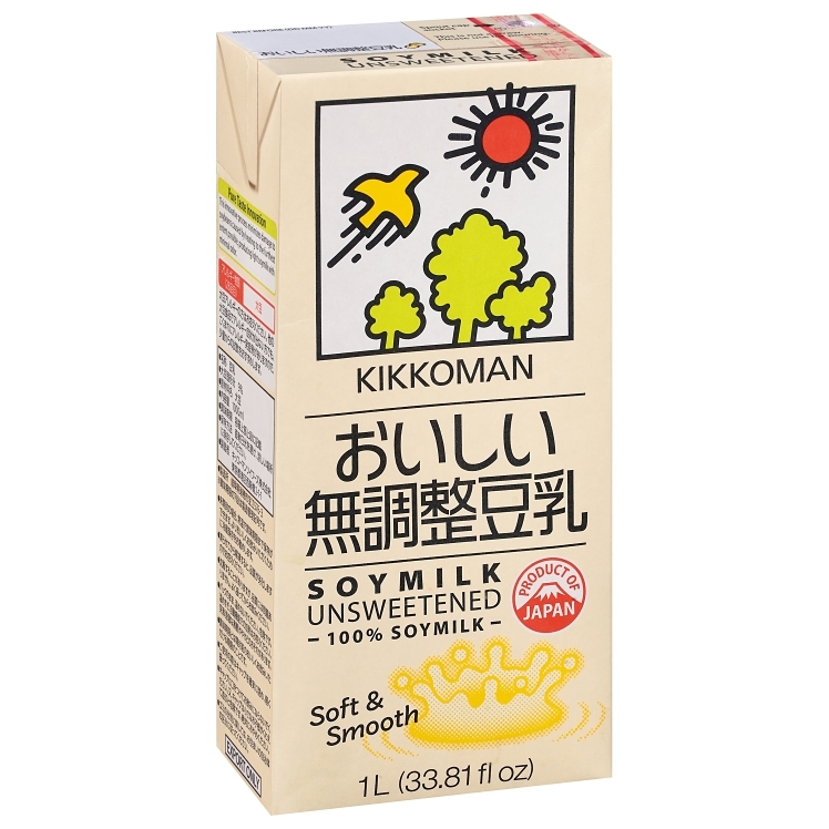 KIKKOMAN UNSWEETENED SOY MILK