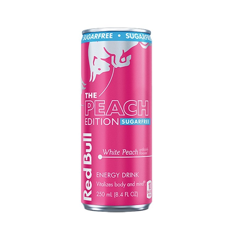 RED BULL SUGARFEE WHITE PEACH 8.4OZ
